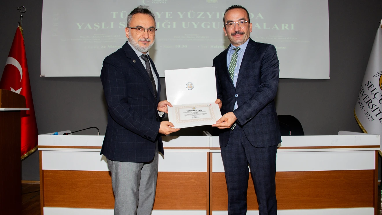 Selçuk Üniversitesinde "Türkiye Yüzyılı’nda Yaşlı Sağlığı Uygulamaları” anlatıldı